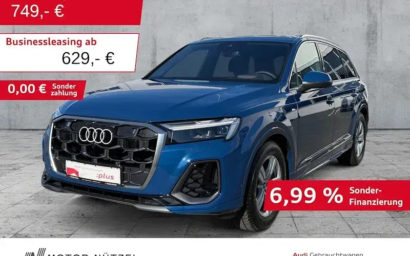 Używany Audi Q7 S-Line 286 KM (210 kW) 2025 Niebieski SUV