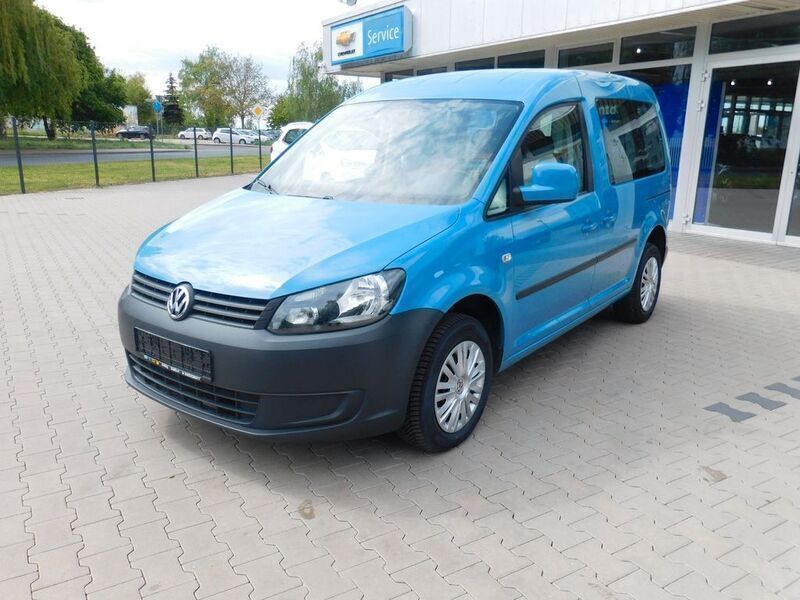 Blau Gebraucht 2013 VW Caddy Trendline Van / Kleinbus | 9.985 € (Teuer) - Bild 1/4