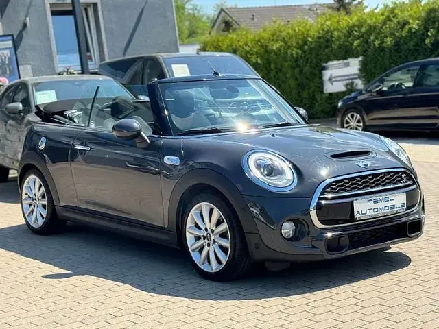 Gebraucht Mini Cooper S Cabriolet 192 PS (141 kW) 2017 Grau (thunder grey metallic) Cabrio