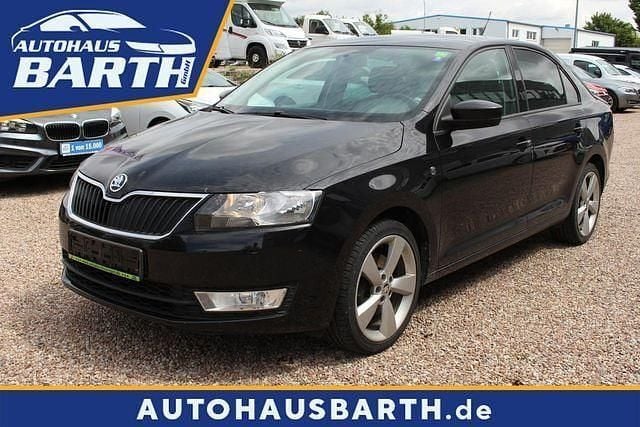 Schwarzmagic perleffekt Gebraucht 2014 Skoda Rapid Ambition Limousine | 4.800 € (Superpreis) - Bild 1/4