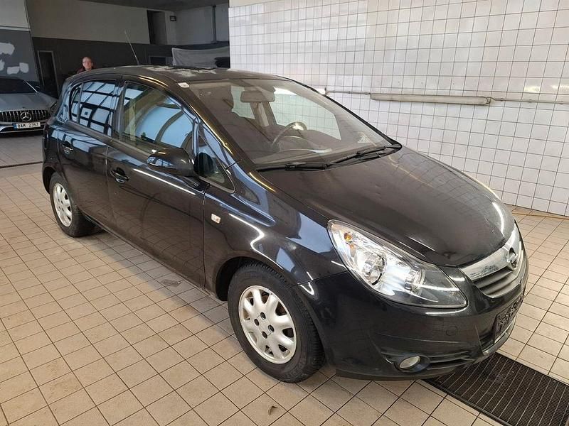 Gebraucht Opel Corsa Edition 80 PS (58 kW) 2009 Schwarz Limousine