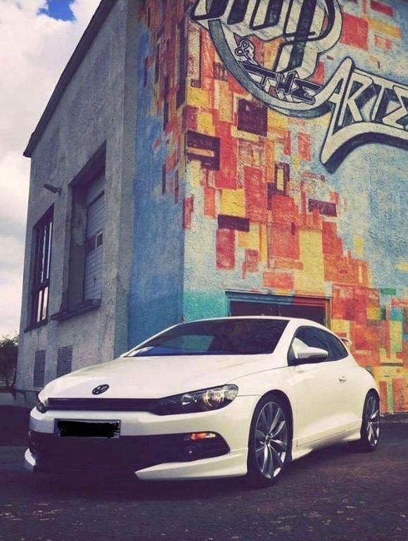 Usata VW Scirocco 200 CV (147 kW) 2009 Bianco Coupé