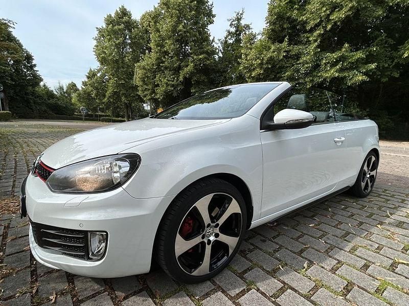 Weiß Gebraucht 2013 VW Golf Cabriolet GTI Cabrio | 13.999 € (Superpreis) - Bild 1/4