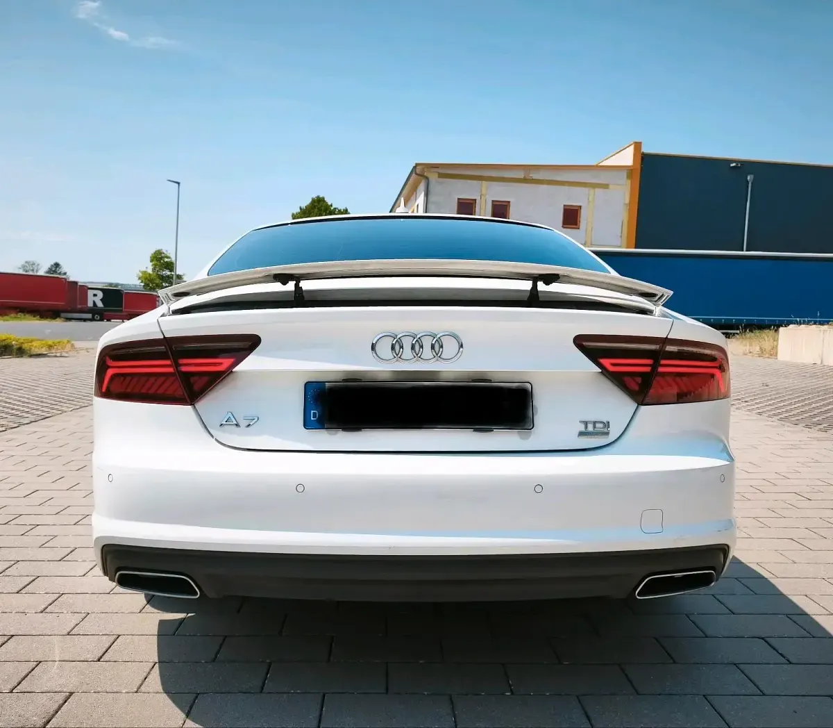 Gebraucht Audi A7 S-Line 218 PS (160 kW) 2015 Weiß Kleinwagen