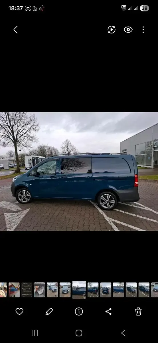 Gebraucht Mercedes Vito 190 PS (139 kW) 2016 Grün Van