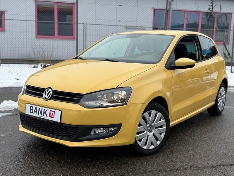 Gebraucht VW Polo Team 60 PS (44 kW) 2010 Gelb Kleinwagen