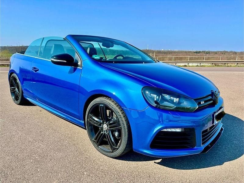 Gebraucht VW Golf Cabriolet R 265 PS (194 kW) 2013 Blau Cabrio