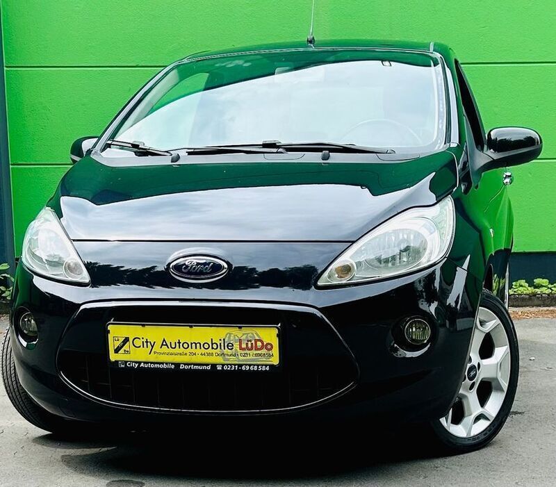 Schwarz Gebraucht 2011 Ford Ka Titanium Kleinwagen | 4.380 € (Teuer) - Bild 1/4