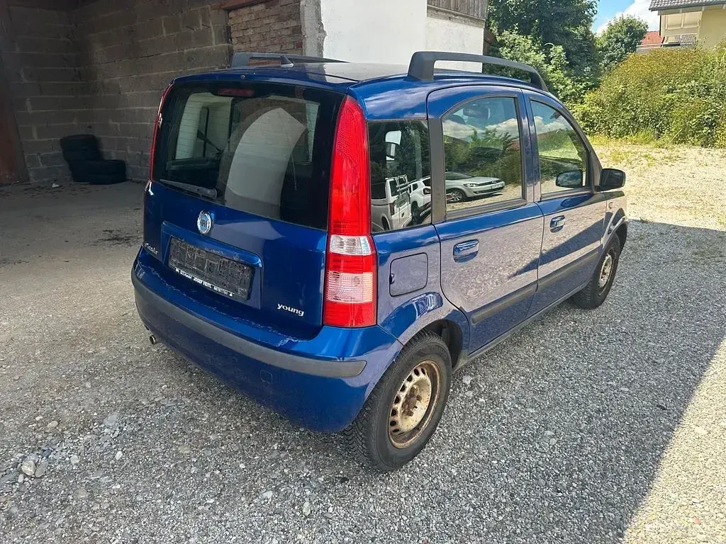 Gebraucht Fiat Panda Active 54 PS (39 kW) 2007 Blau Kleinwagen