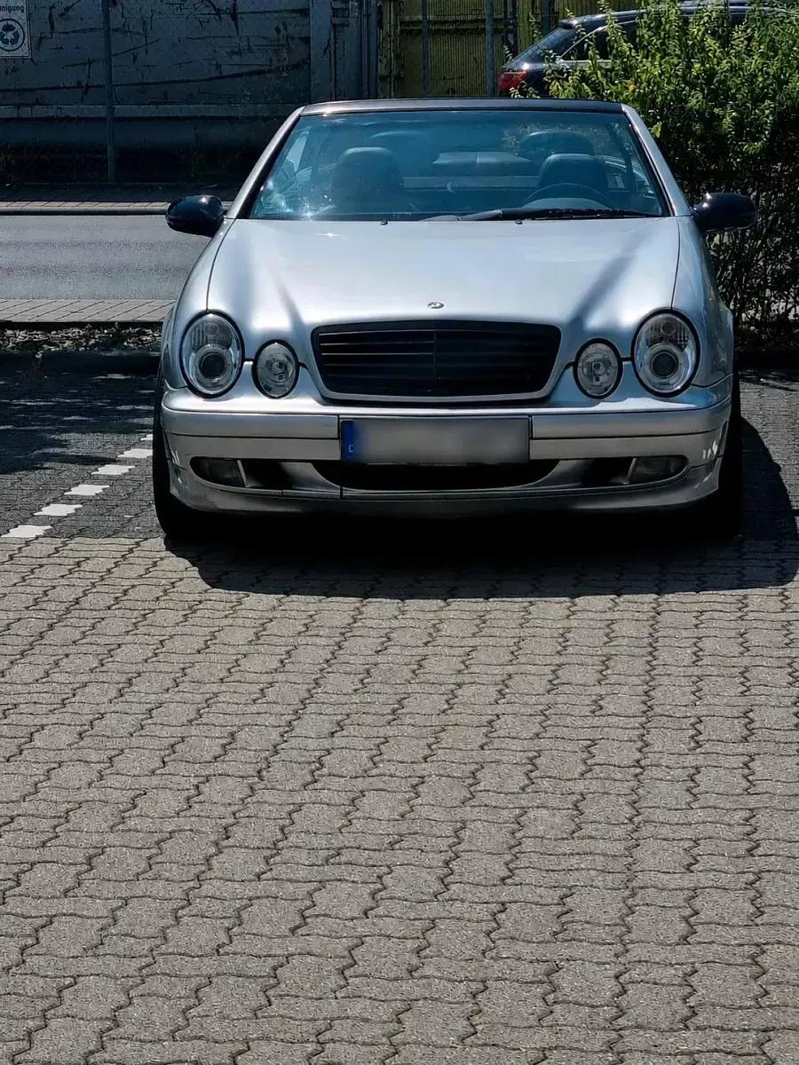 Gebraucht Mercedes CLK200 150 PS (110 kW) 2000 Silber Cabrio