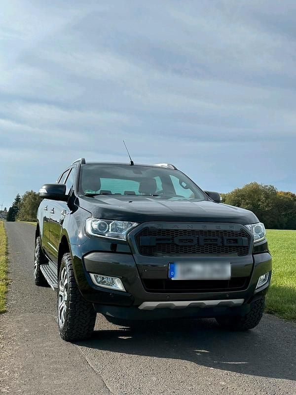 Schwarz Gebraucht 2019 Ford Ranger Wildtrack Abholung | 24.500 € (Superpreis) - Bild 1/4
