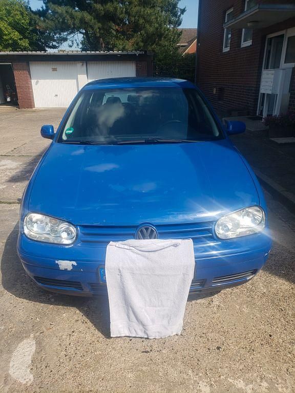 Blau Gebraucht 1998 VW Golf IV Basis Limousine | 1.400 € (Fairer Preis) - Bild 1/4
