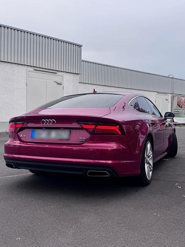 Second-hand Audi A7 272 CP (200 kW) 2014 Roșu Hatchback