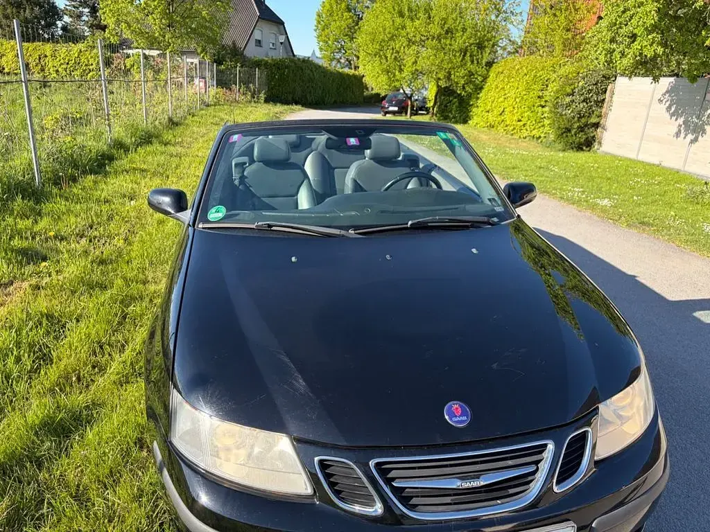 Gebraucht Saab 9-3 Cabriolet Vector 150 PS (110 kW) 2004 Schwarz Cabrio