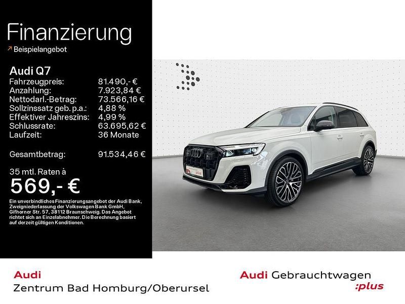 Weiß Gebraucht 2025 Audi Q7 Performance SUV | 81.490 € - Bild 1/4