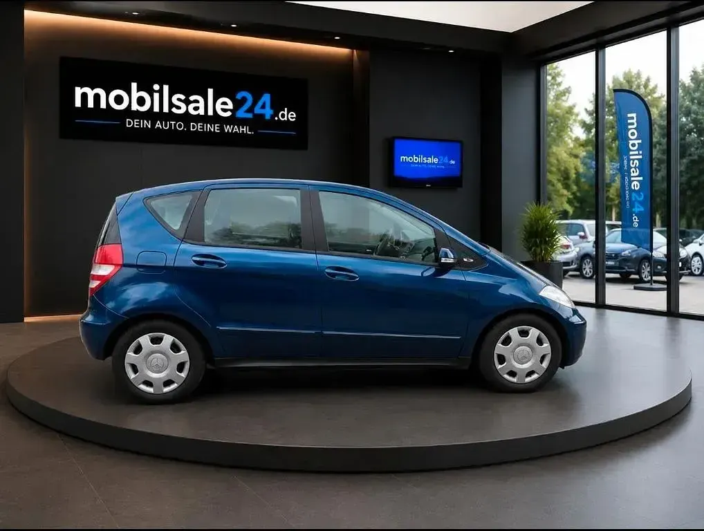 Gebraucht Mercedes A160 95 PS (69 kW) 2010 Blau Kleinwagen
