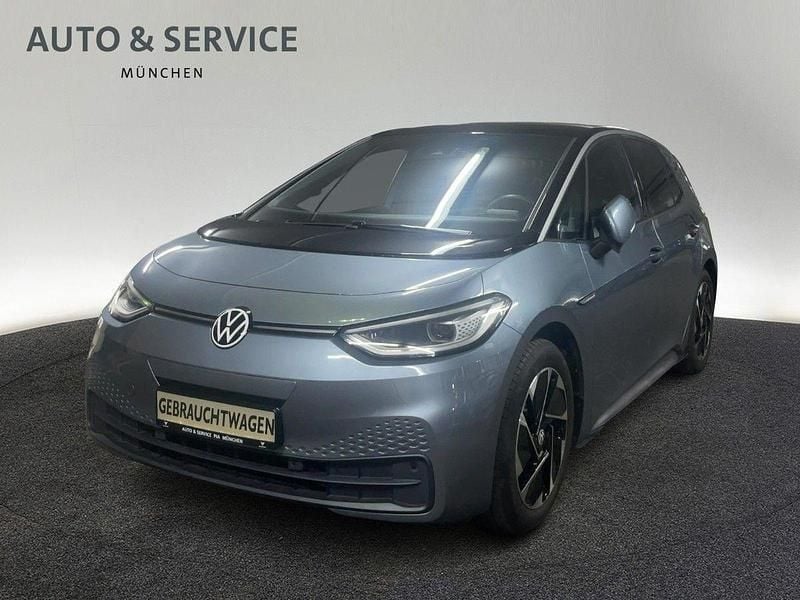 Blau Gebraucht 2022 VW ID.3 Pro Performance Kleinwagen | 18.960 € (Superpreis) - Bild 1/4