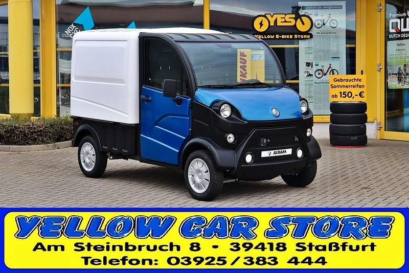 Blau Neu 2025 Aixam D-truck Van | 20.169 € - Bild 1/4