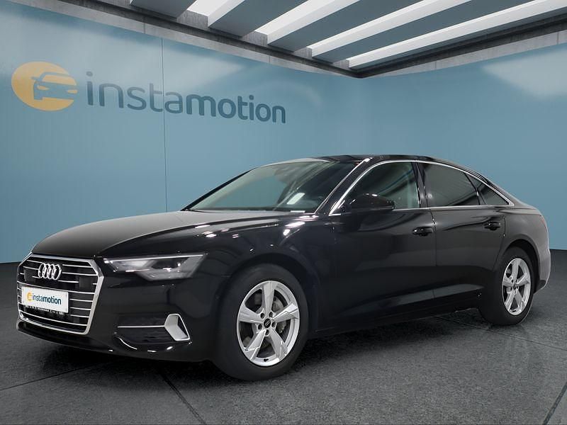 Schwarz Gebraucht 2023 Audi A6 Limousine | 38.399 € (Guter Preis) - Bild 1/4