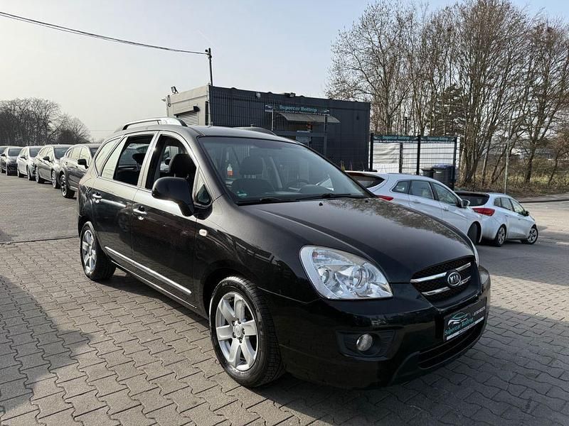 Gebraucht Kia Carens Basis 144 PS (105 kW) 2009 Schwarz Van / Kleinbus