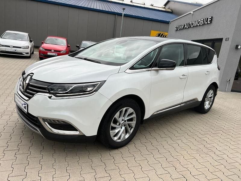 Gebraucht Renault Espace Intens 160 PS (117 kW) 2017 Weiß Van / Kleinbus
