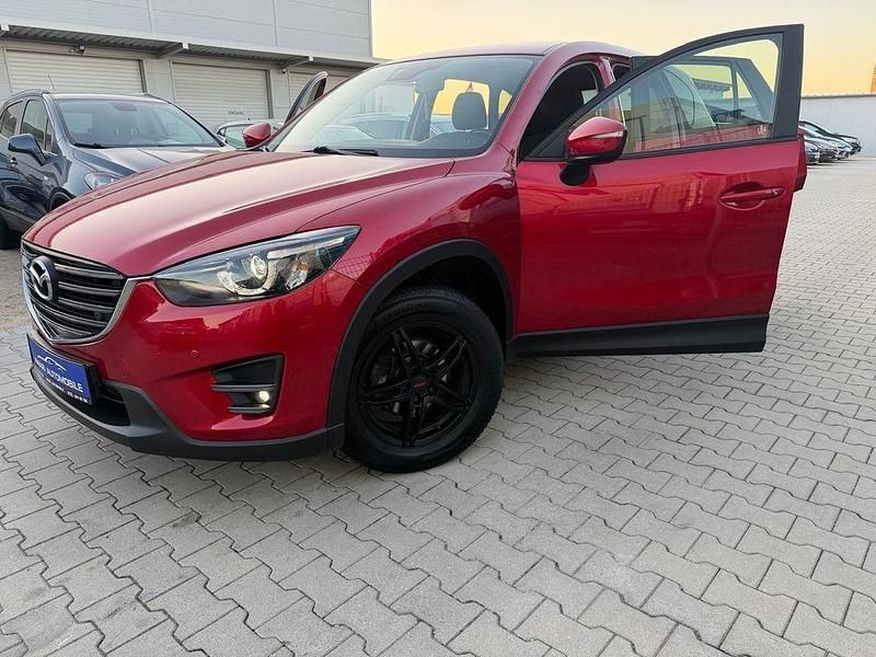 Gebraucht Mazda CX-5 Exclusive-Line 150 PS (110 kW) 2015 Rot SUV