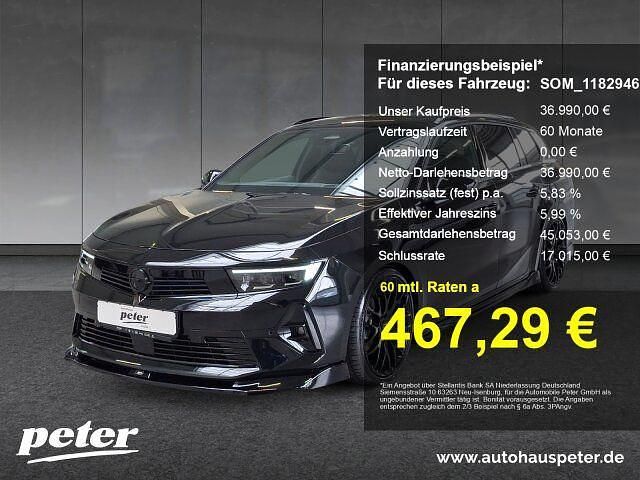 Schwarz Neu 2025 Opel Astra Limousine | 36.990 € - Bild 1/4