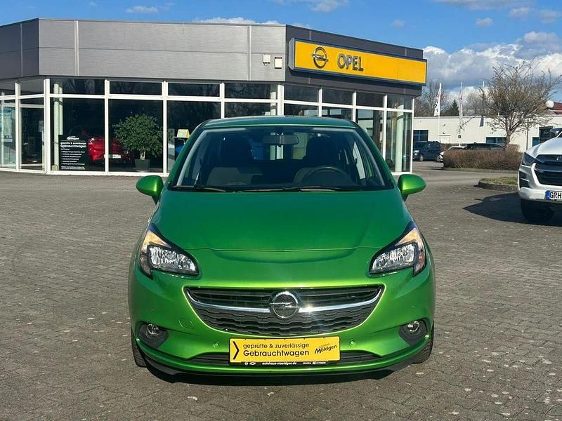 Gebraucht Opel Corsa 90 PS (66 kW) 2018 Grün Kleinwagen