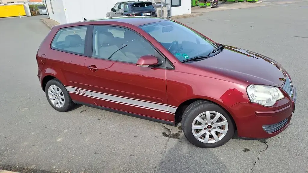 Gebraucht VW Polo Sportline 75 PS (55 kW) 2006 Rot Kleinwagen