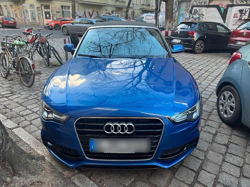 Gebraucht Audi A5 Cabriolet 177 PS (130 kW) 2016 Blau Cabrio