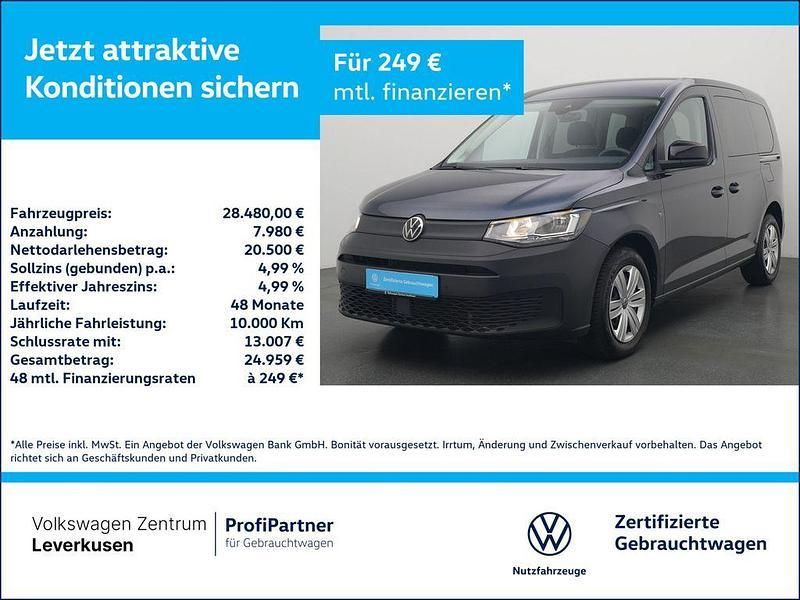 Starlight blue Gebraucht 2024 VW Caddy Basis Van / Kleinbus | 28.480 € (Guter Preis) - Bild 1/4