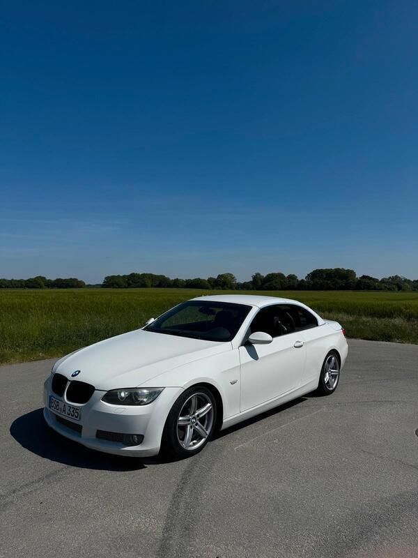Weiß Gebraucht 2008 BMW 335 Cabriolet Cabrio | 17.000 € (Guter Preis) - Bild 1/4
