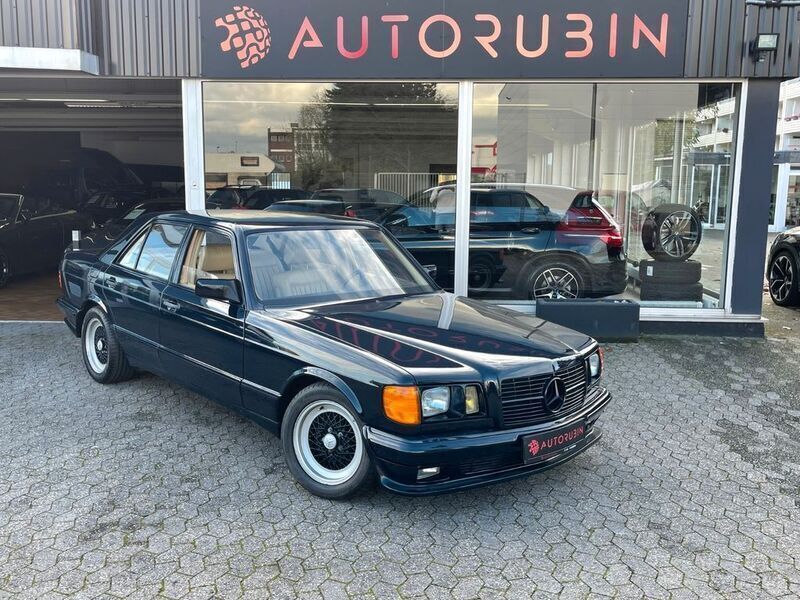 904 dunkelblau Gebraucht 1982 Mercedes 280 SE Limousine | 27.700 € - Bild 1/4
