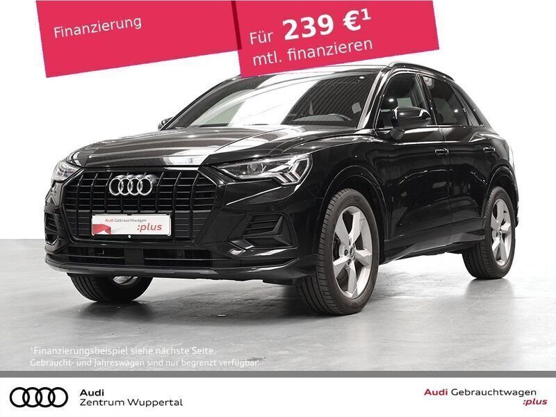 Mythosschwarz metallic Gebraucht 2019 Audi Q3 Advanced SUV | 27.899 € (Teuer) - Bild 1/2