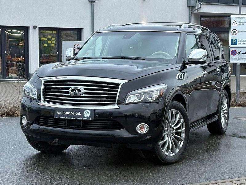 Gebraucht Infiniti QX80 405 PS (297 kW) 2016 Schwarz SUV