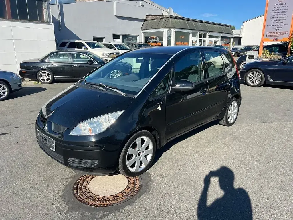 Gebraucht Mitsubishi Colt 95 PS (69 kW) 2004 Schwarz Kleinwagen