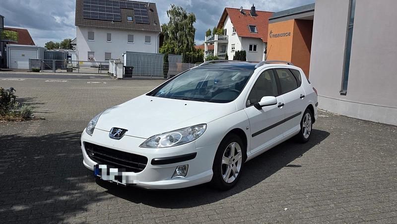 Weiß Gebraucht 2005 Peugeot 407 Kombi | 2.100 € (Guter Preis) - Bild 1/4