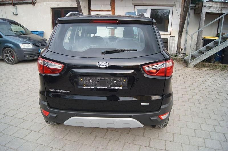 Gebraucht Ford Ecosport Titanium 125 PS (91 kW) 2016 Schwarz SUV