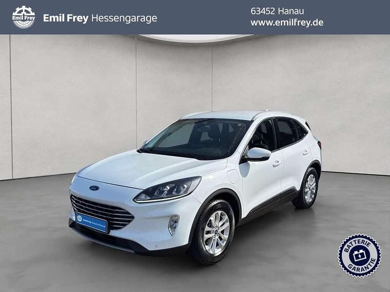 Frozen white Gebraucht 2022 Ford Kuga Titanium SUV | 19.750 € (Superpreis) - Bild 1/3