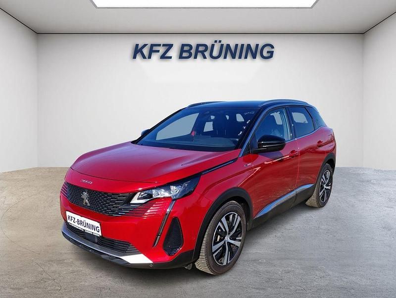 Ultimate rot metallic (metallic) Gebraucht 2022 Peugeot 3008 Allure SUV | 23.280 € (Superpreis) - Bild 1/4