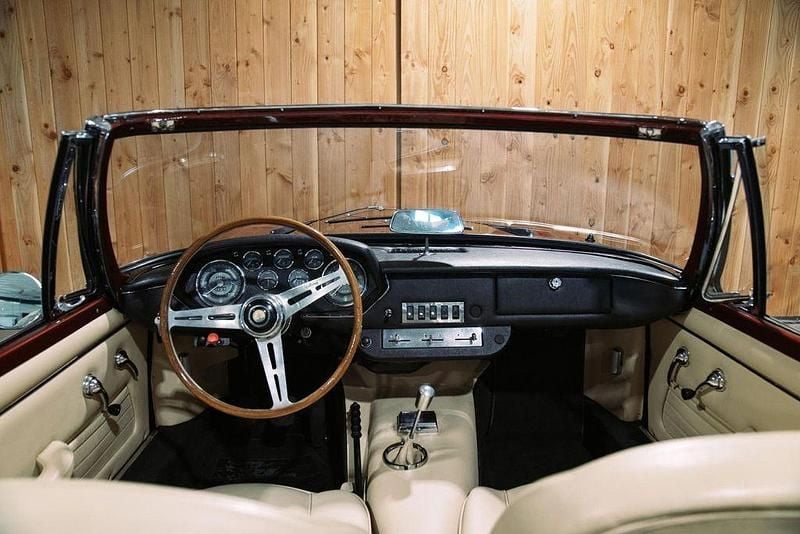 Gebraucht Maserati Mistral 235 PS (172 kW) 1964 Rot Cabrio