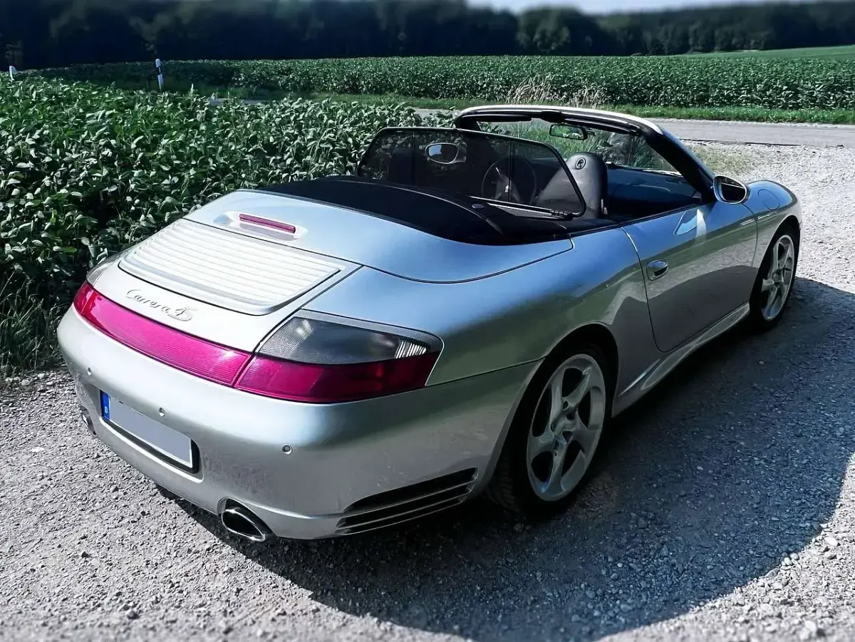 Gebraucht Porsche 911 Carrera 4S Cabriolet 320 PS (235 kW) 2004 Silber Cabrio