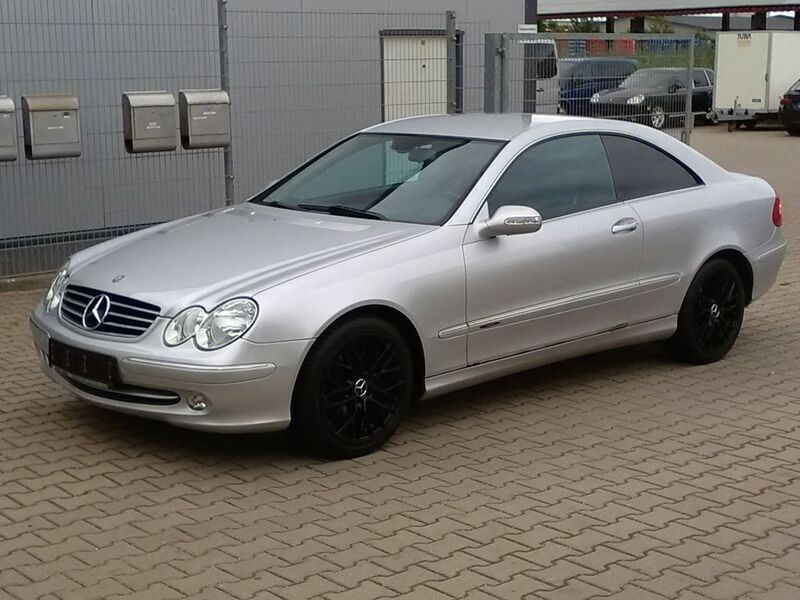 Gebraucht Mercedes CLK200 Avantgarde 163 PS (119 kW) 2003 Silber Coupé