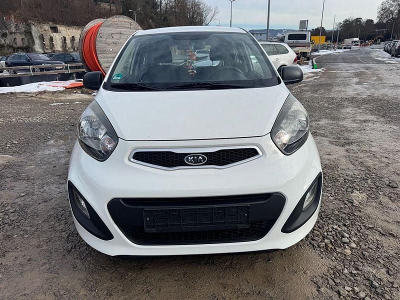 Schneeweiss Gebraucht 2012 Kia Picanto Vision Kleinwagen | 3.499 € (Guter Preis) - Bild 1/4