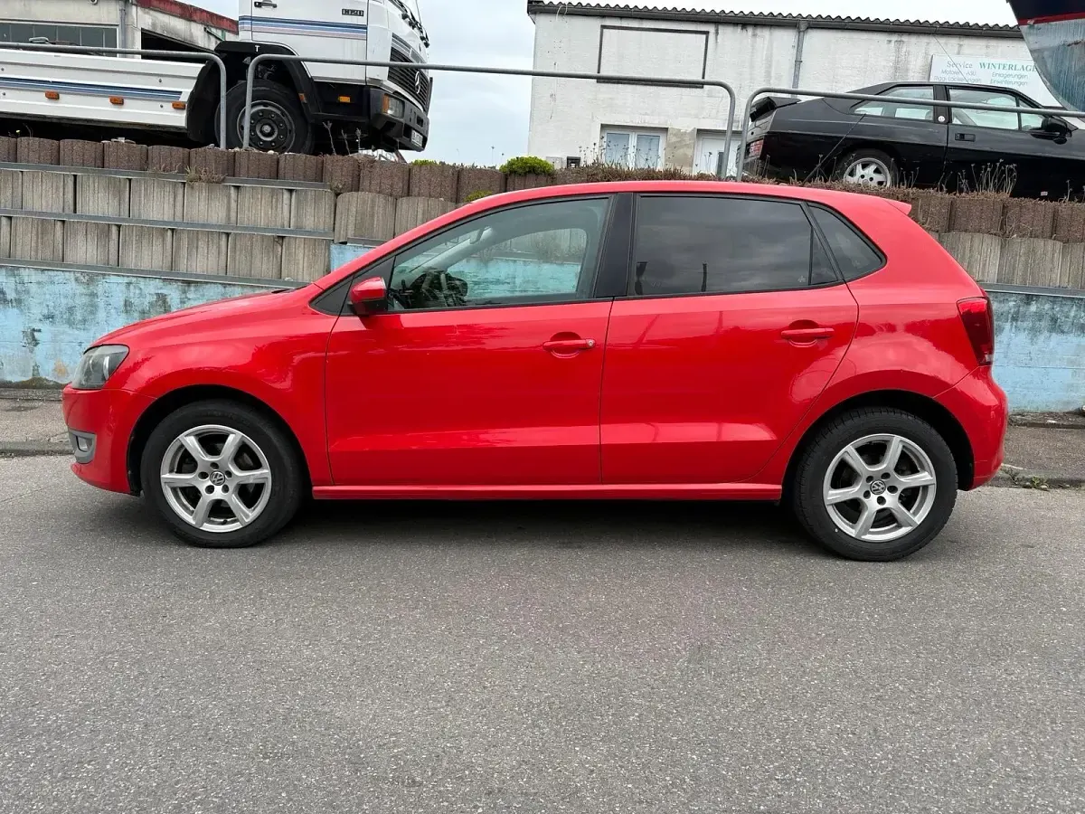 Gebraucht VW Polo 122 PS (89 kW) 2010 Rot Kleinwagen