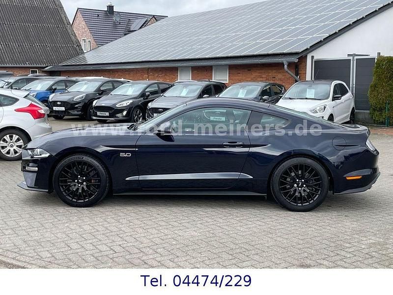 Gebraucht Ford Mustang GT 449 PS (330 kW) 2021 Antimatter blue / signature na Coupé