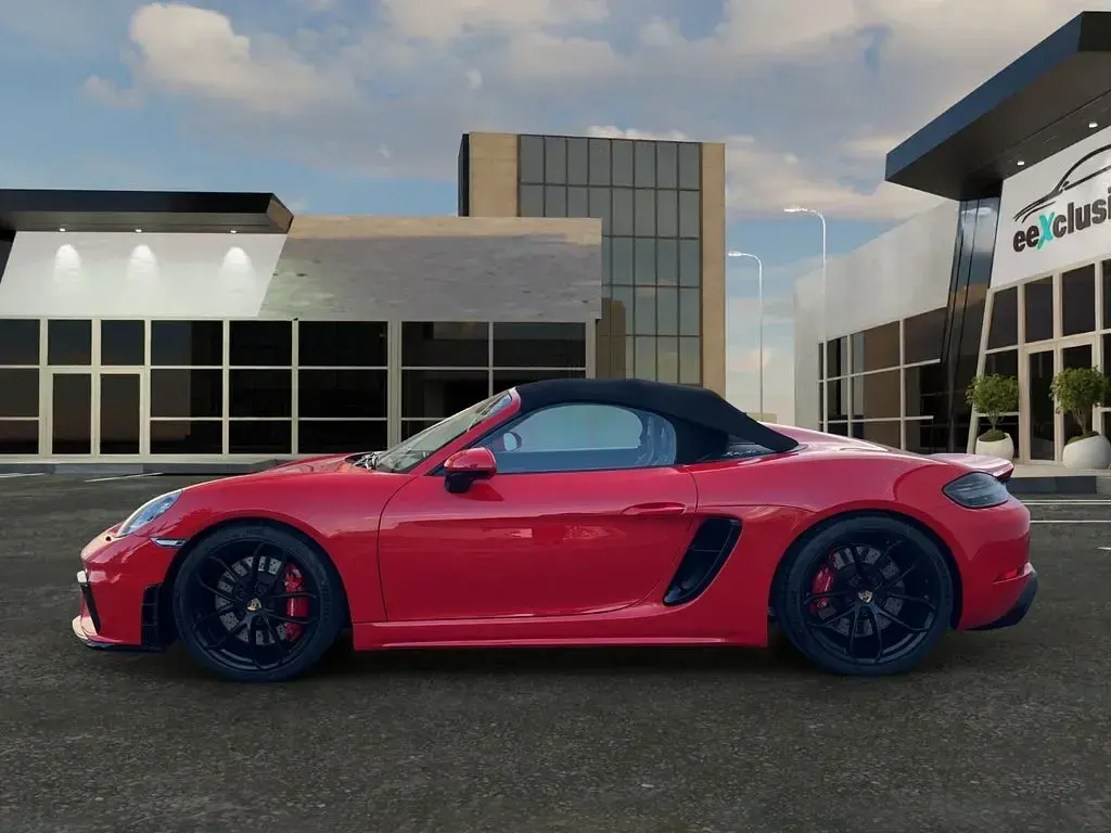 Gebraucht Porsche 718 Spyder 420 PS (308 kW) 2021 Rot Cabrio
