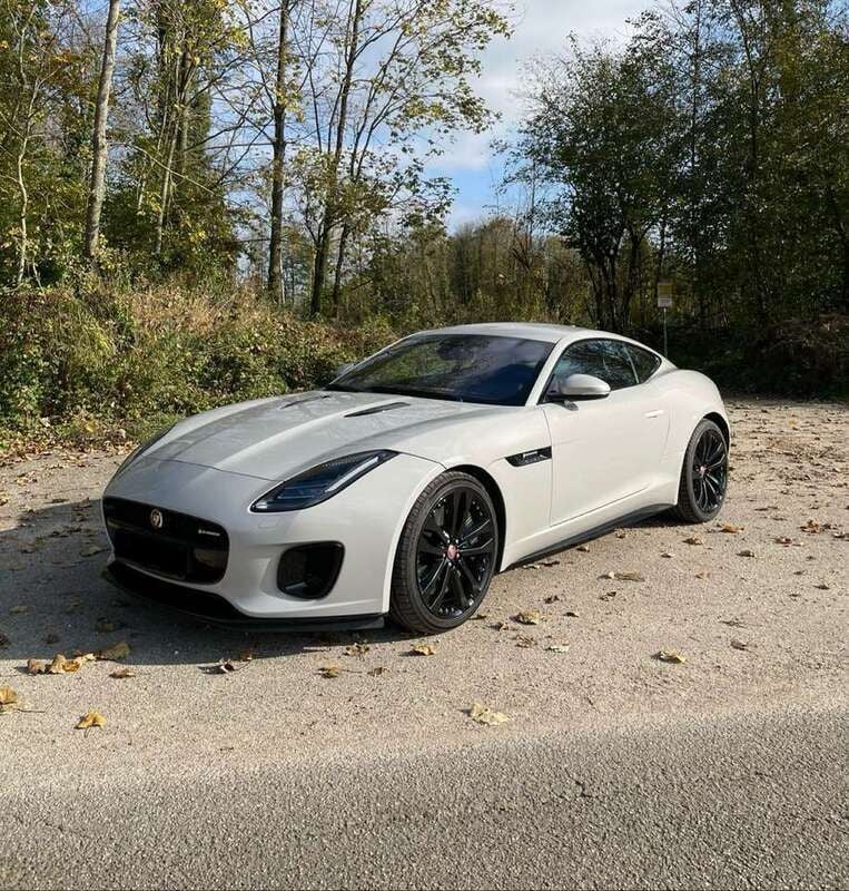Grau Gebraucht 2020 Jaguar F-Type R-Dynamic Coupé | 49.000 € (Superpreis) - Bild 1/4