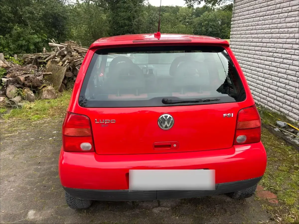 Gebraucht VW Lupo Sport 105 PS (77 kW) 2001 Rot Kleinwagen