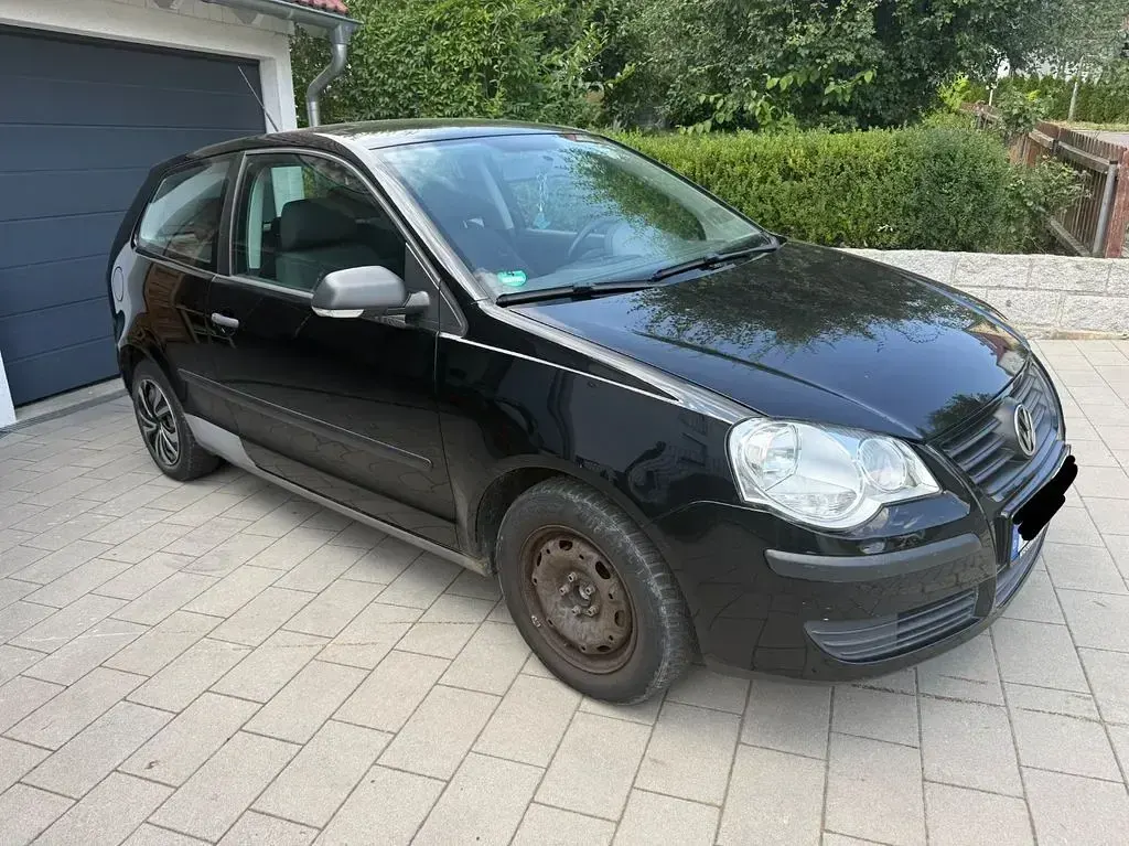 Gebraucht VW Polo 60 PS (44 kW) 2007 Schwarz Kleinwagen
